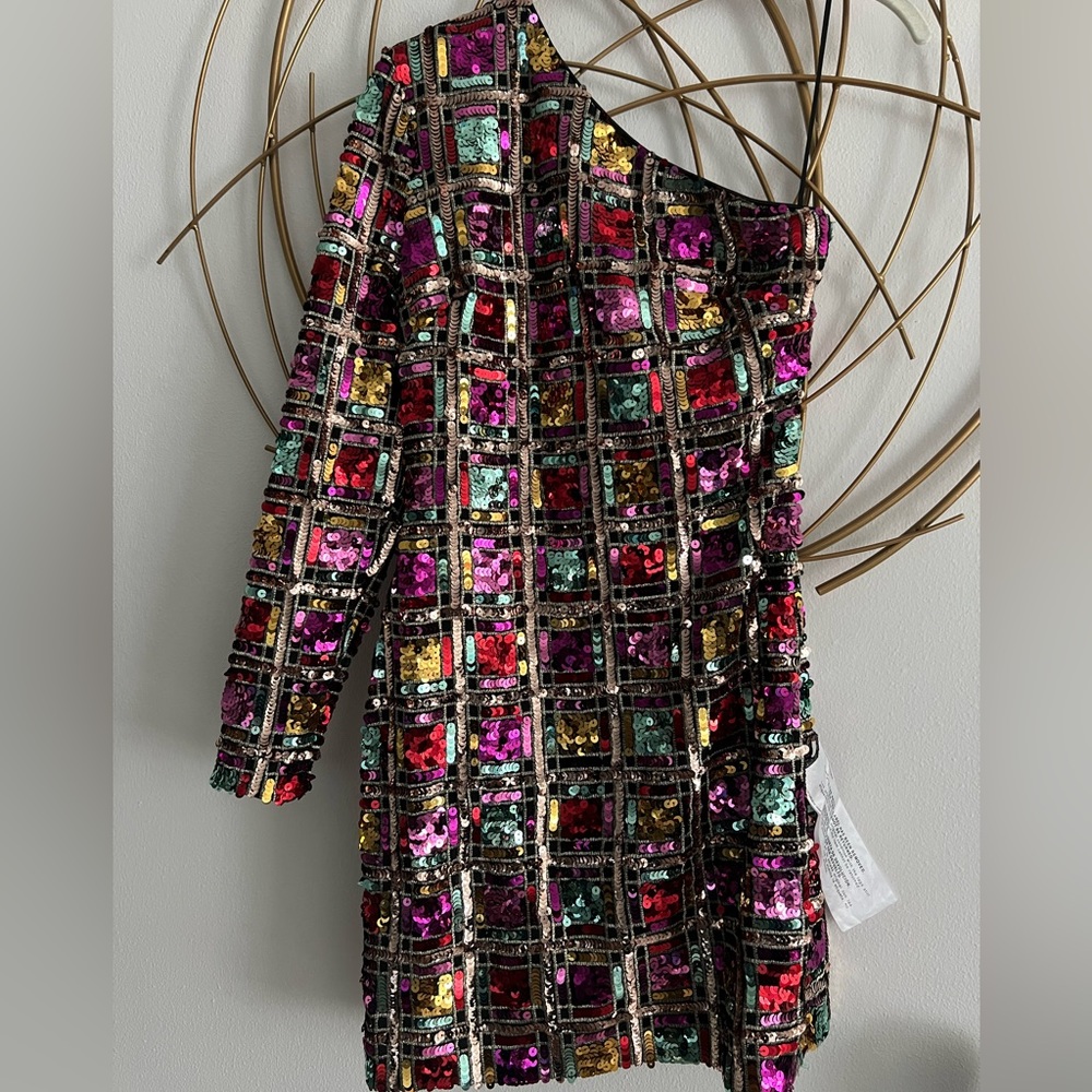 Gorgeous dress the population dress size small. - Picture 2 of 5